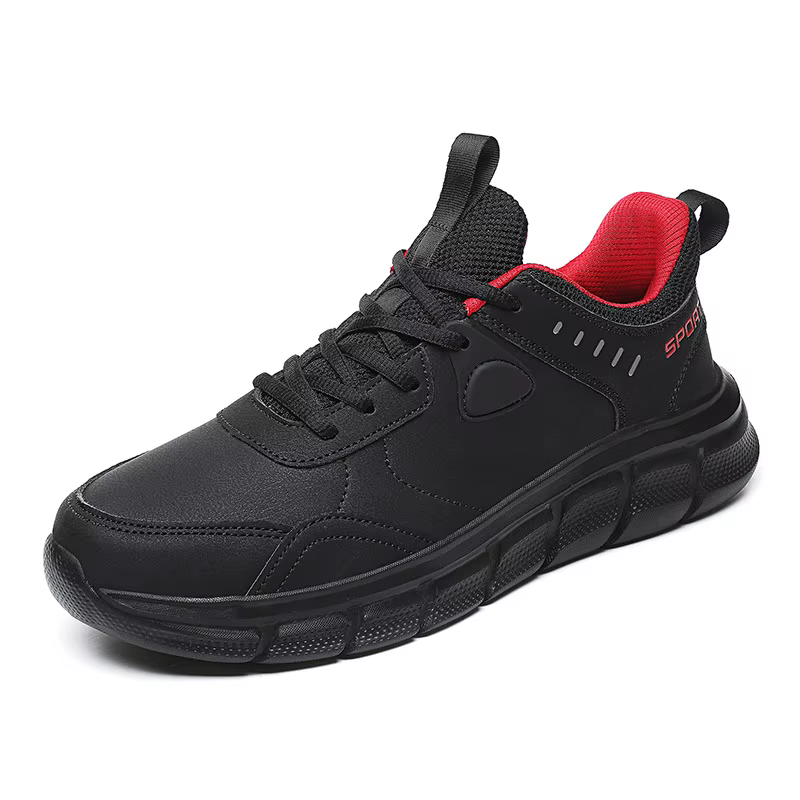 Hommes chaussures de randonnée nouveau cuir coupe-vent léger Simple polyvalent Jogging