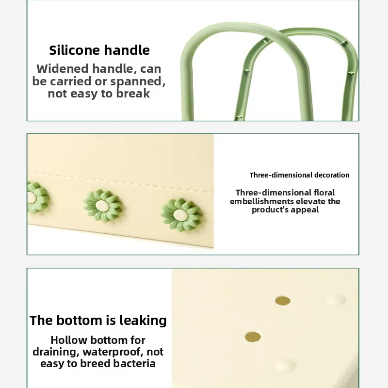 Panier de pique-nique portable pour usage extérieur et domestique avec fond souple