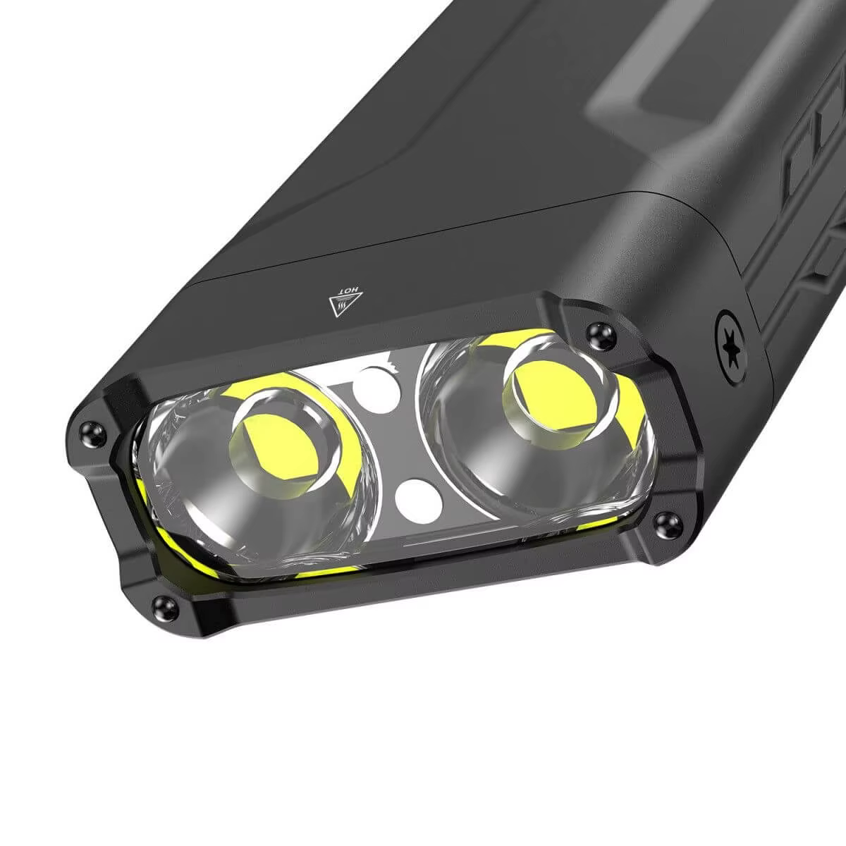 Klarus bronchFlatTac-Lampe de poche EDC ultra mince, 4200 lumens