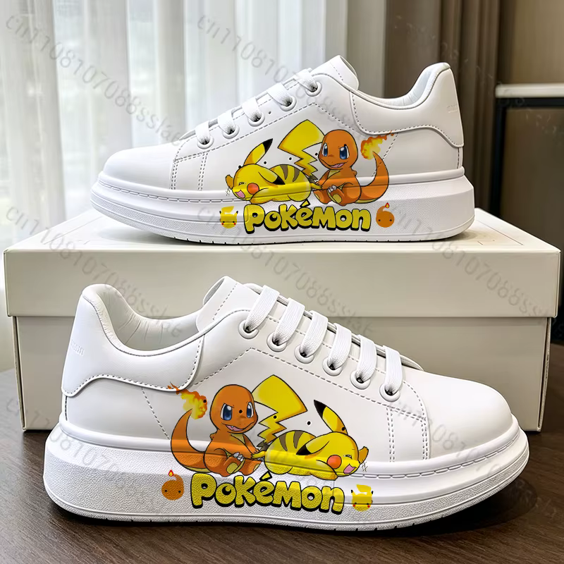 Chaussures de sport décontractées à motif de dessin animé Pikachu pour adultes