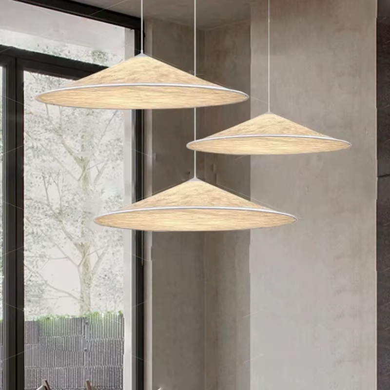 Lampe suspendue en soie japonaise, lustre créatif en tissu pour chambre à coucher, restaurant, comptoir de bar, salle à manger, décoration de la maison