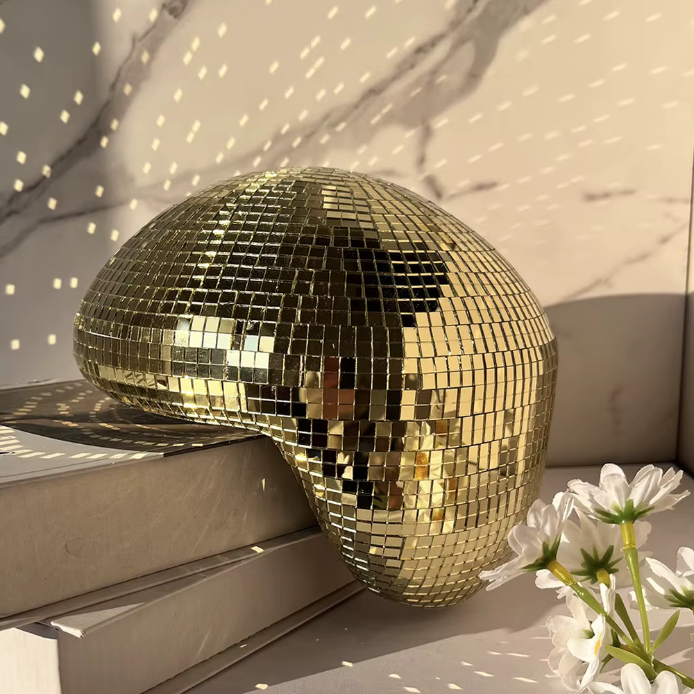 Boule Disco miroir, boule de verre réfléchissante