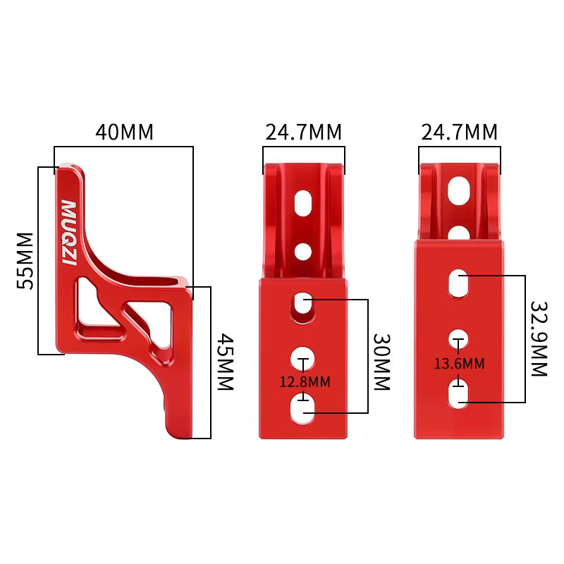 Support de sac avant pour vélo, support de sac pour Brompton Dahon, adaptateur d'installation de support avant pour vélo, accessoires de vélo