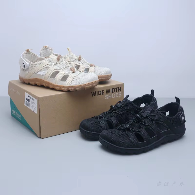 Chaussures de marche d'extérieur confortables et respirantes de marque classique, baskets de trekking de créateur à empeigne large 4E, antidérapantes pour couples, chaussures de plage