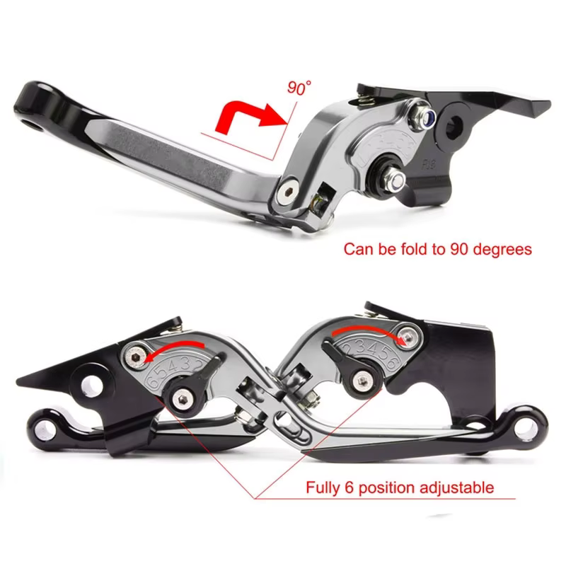 Pour Royal Enfield Himalayan 400 411 2016-2020 2021 2022 ﻿ Accessoires de levier de frein et d'embrayage réglables, pliables et extensibles pour moto