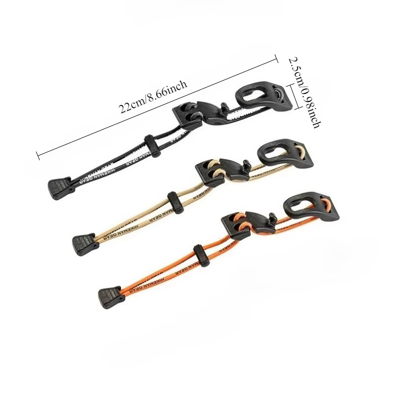 Sac d'escalade en plein air, accessoire de hache à glace, clip à dégagement rapide pour le regroupement et la fixation d'accessoires d'extérieur, 1 pièce