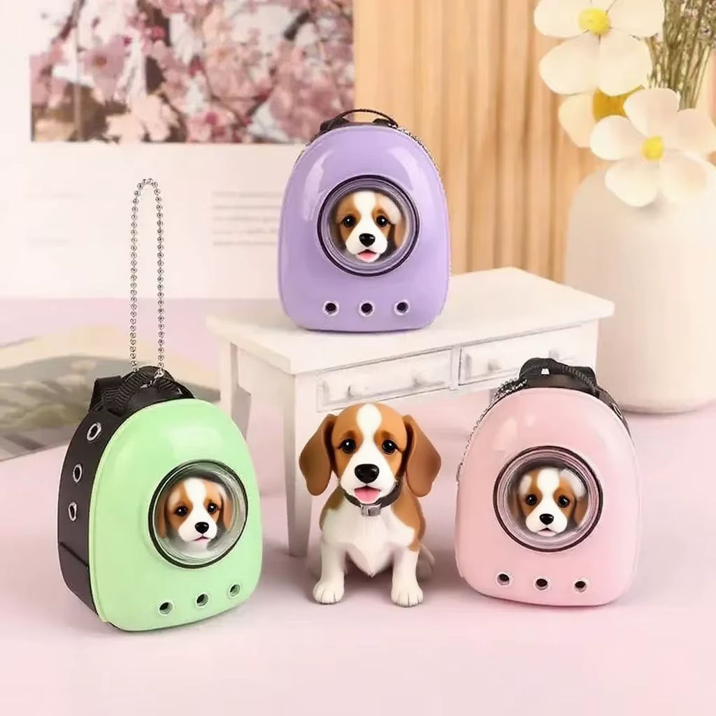 Sac à dos en toile pour poupée Labubu, sac de Simulation pour animaux de compagnie de 15/17cm, accessoires mignons pour poupées Labubu
