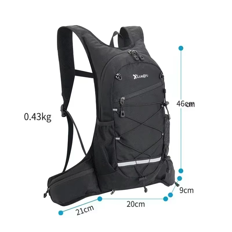 Sac à dos de randonnée imperméable en Polyester résistant à l'usure pour femmes et hommes, sac de rangement de Sport superposé pour l'exercice et le Fitness