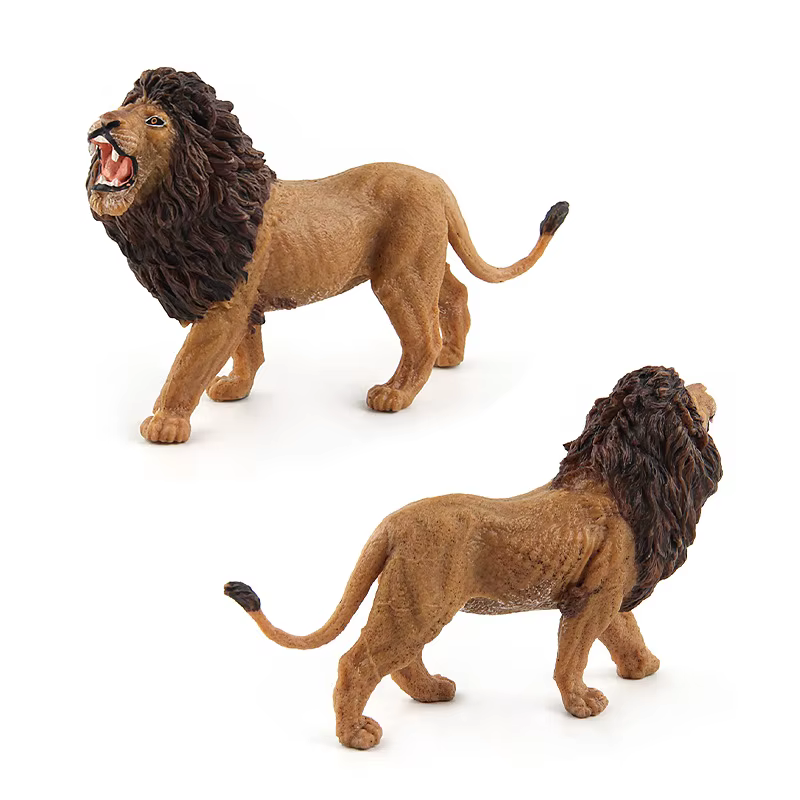 Modèle de lion simulé réaliste