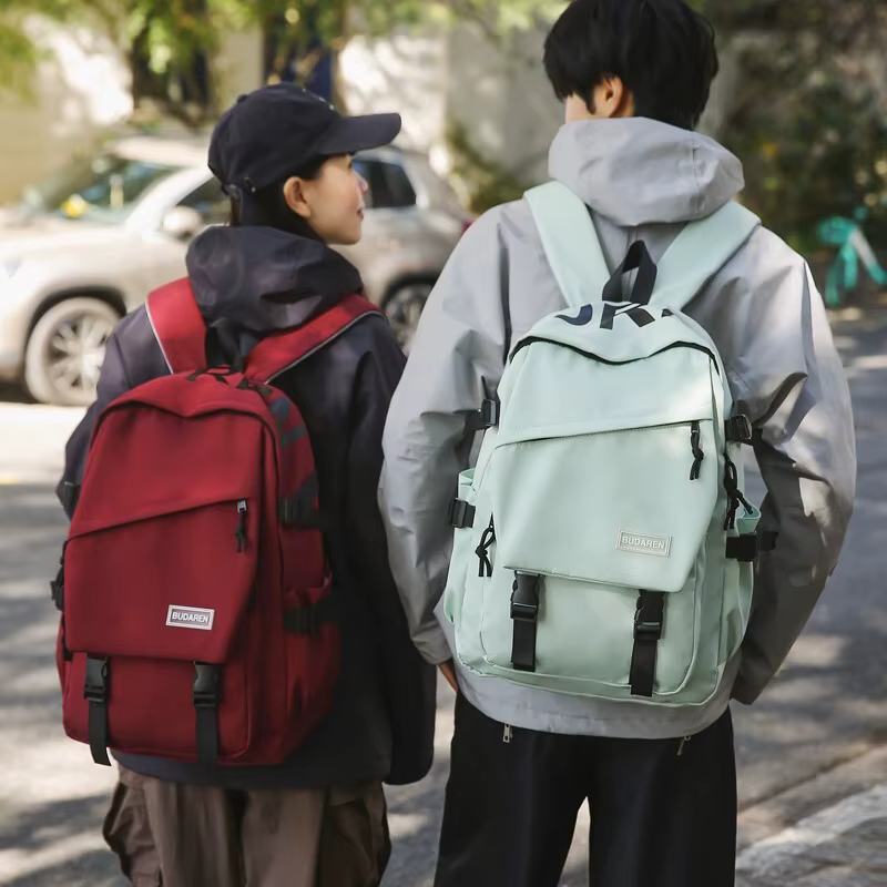 INS sac à dos pour hommes Simple polyvalent grande capacité sac à dos de voyage décontracté pour femmes collège Double sacs à bandoulière en vente