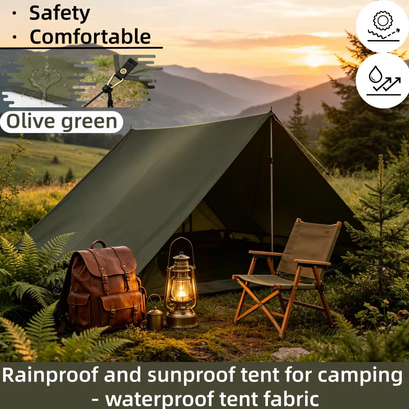 Tente en bâche imperméable ultra-légère et portable
