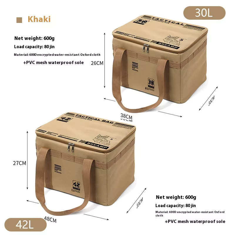 【Super grande capacité】 sac de rangement tactique extérieur sac à outils sac à main de Camping randonnée voyage