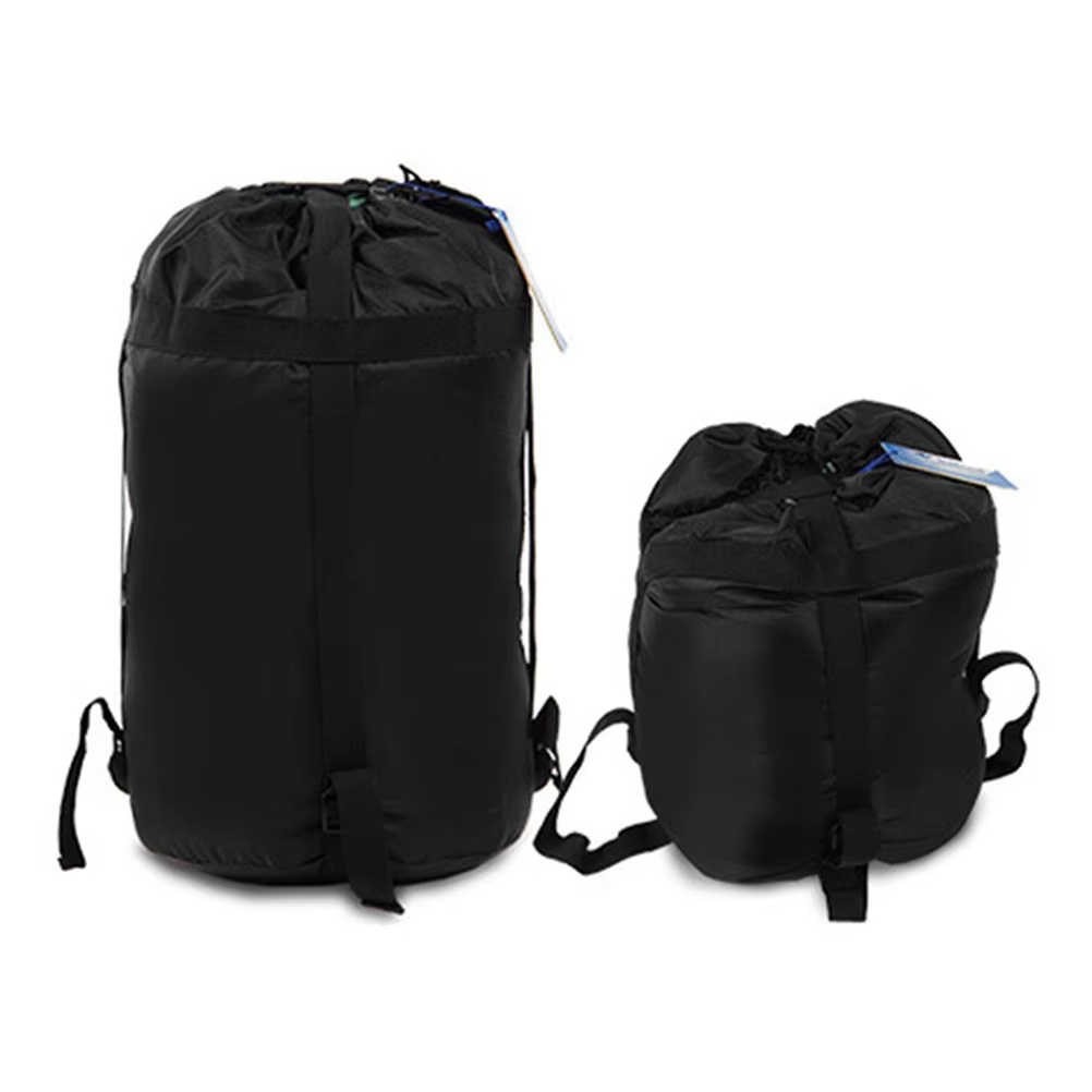 Sac de couchage noir de grande capacité