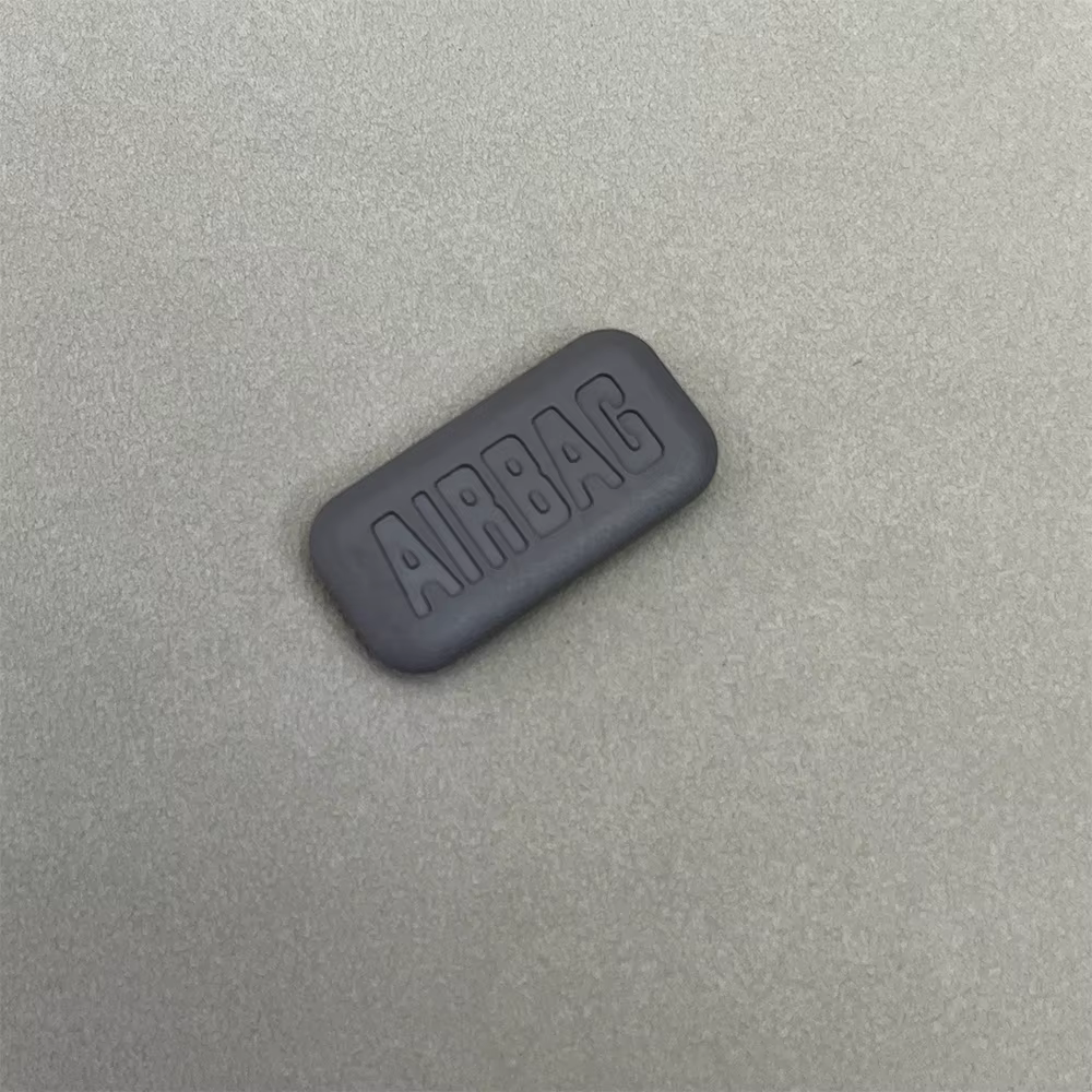 Couverture d'insertion de pilier A de Airbag de voiture, badge «AIRBAG» pour BMW série 1 3 5 6 7 M5 E46 E39 E90 E60 E61 E63 X3 X5 X6 E83 E53 E70 E71