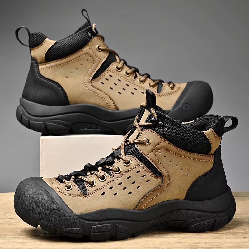 Chaussures de randonnée imperméables d'hiver pour hommes
