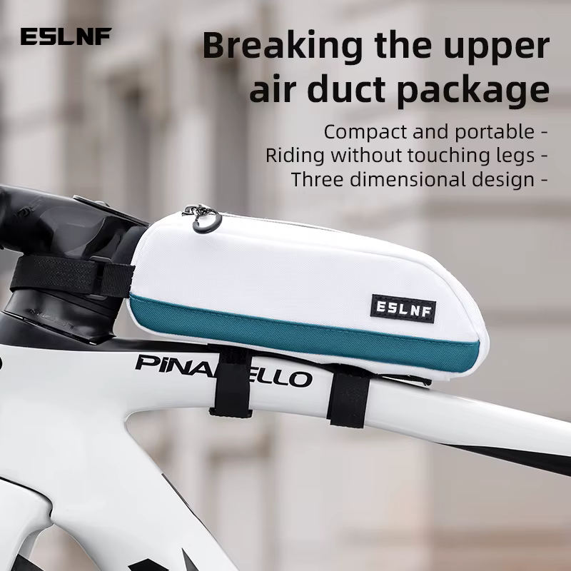 ESLNF sac de Tube supérieur de vélo Portable sac triangulaire de cadre avant de cyclisme sac