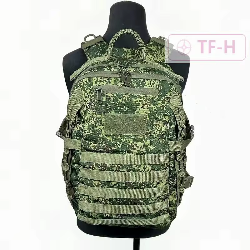 Sac à dos tactique sac de voyage survie en plein air Molle Pack chasse sac à bandoulière EMR camouflage
