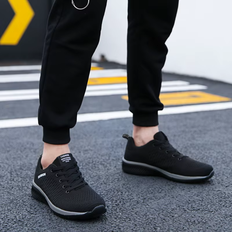 AIRAVATA Baskets Respirantes En Maille Pour Homme Et Femme Chaussures D'athlétisme Pour La Course à Pied La Gymnastique