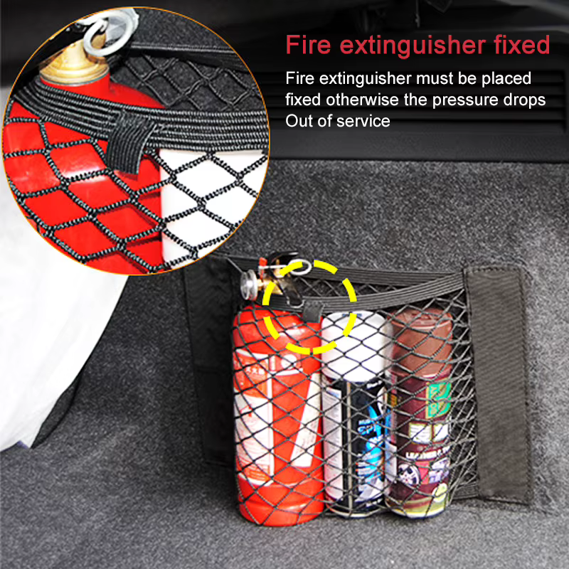 Filet de rangement d'accessoires de voiture, siège en maille, rangement magique élastique pour Dacia Duster, accessoires de voiture rose 2023