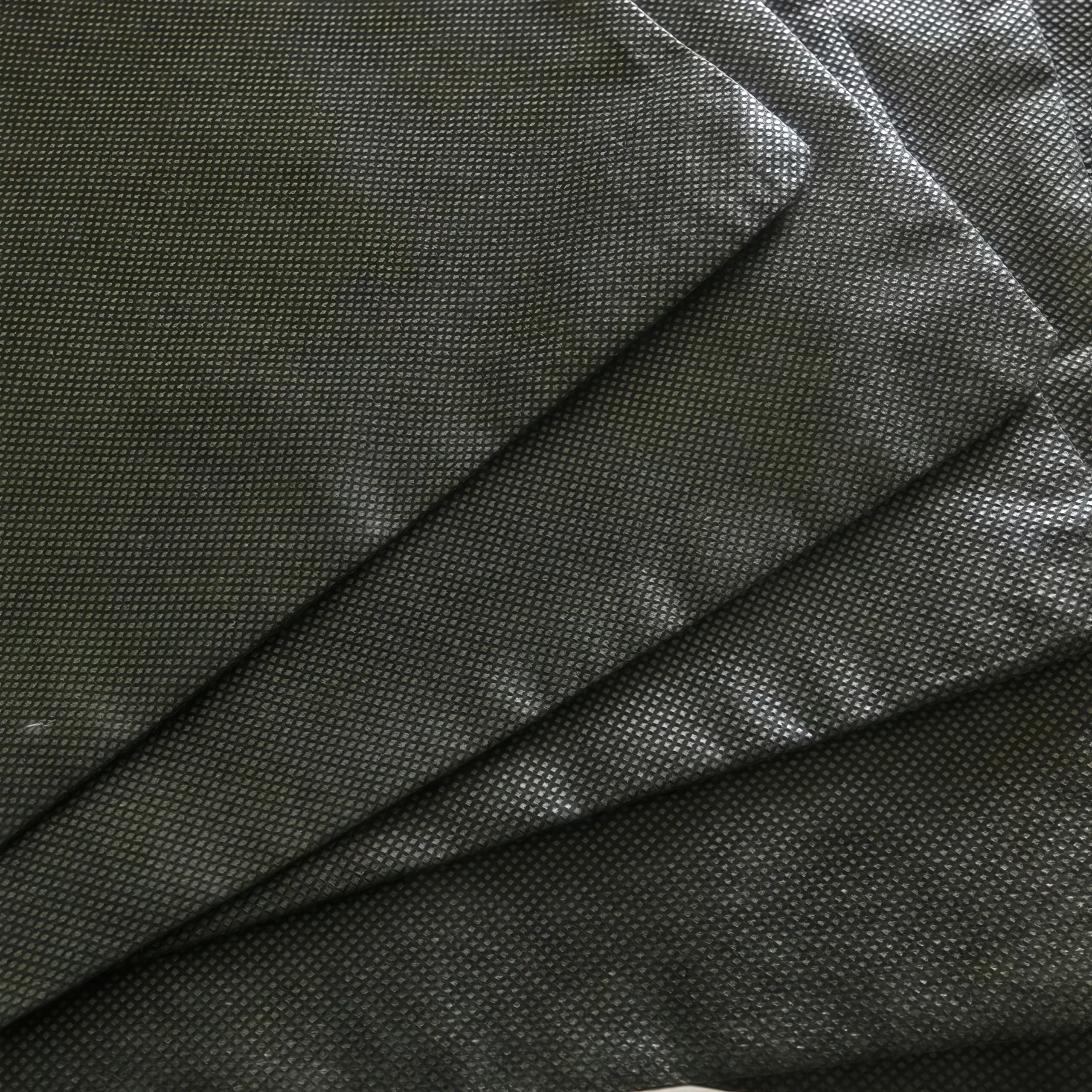 Sac de voyage portable noir 10/5 pièces avec fermeture à cordon-matériau PP durable