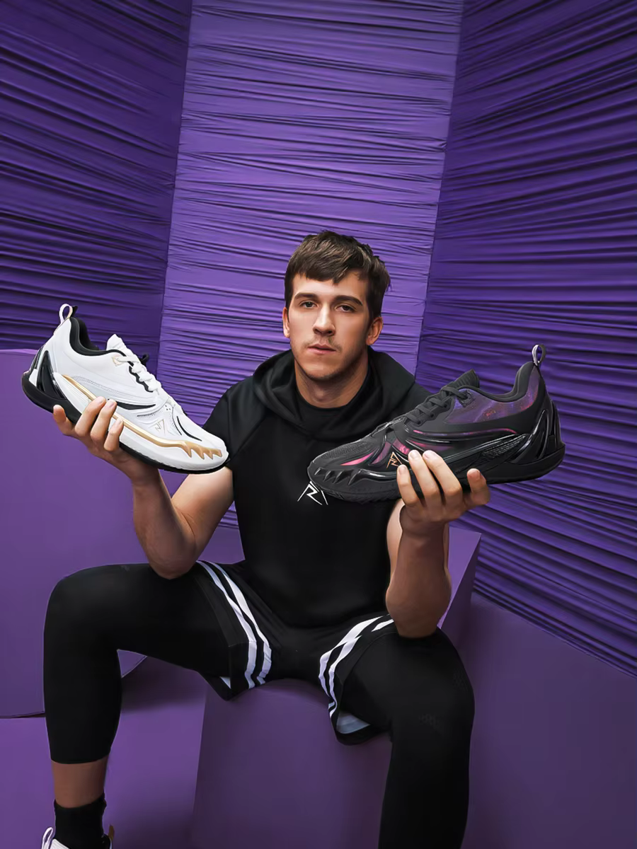 RIGORER Chaussures de basket-ball AR3 Apollo & Hitman Pro pour hommes – Austin Reaves Signature, baskets antidérapantes et résistantes à l'usure