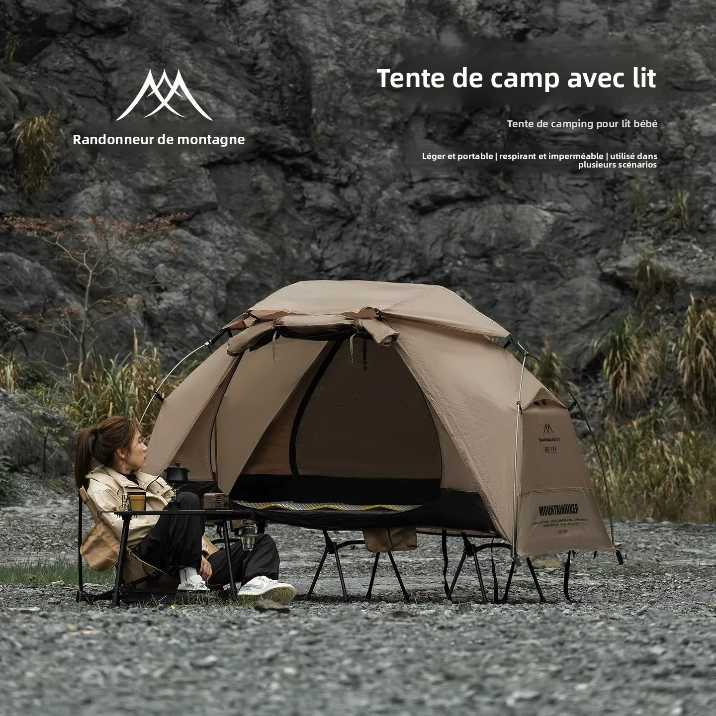 Tente de camping MOUNTAINHIKER ultra-légère