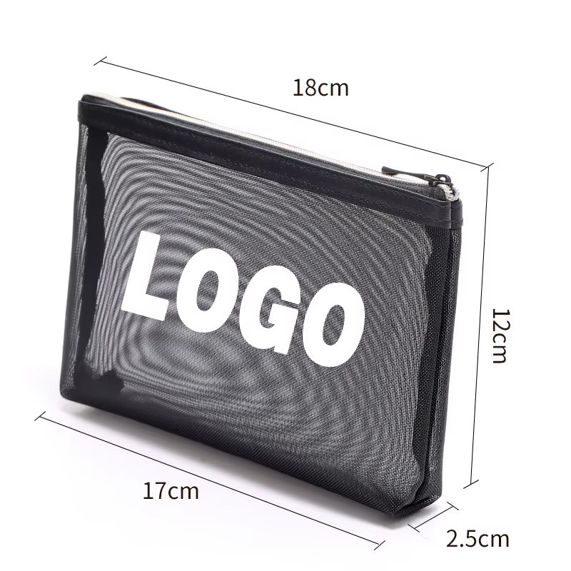Sac d'école de maquillage portable avec logo personnalisé