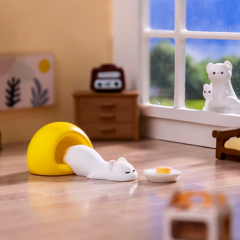 Mini figurine de dessin animé mignon pour la décoration de la maison bricolage, mini-figurine d'Auckland Kawaii, accessoires d'ornement, artisanat de bureau, cadeaux pour enfants