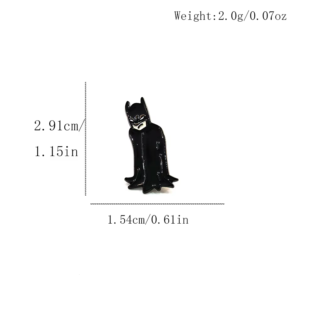 1 ensemble de broches classiques sur le thème du film Batman européen et américain