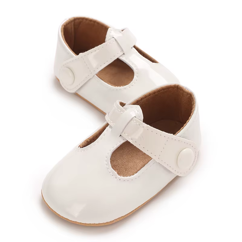 Chaussures simples pour bébé fille, chaussures de marche pour bébé fille, chaussures de princesse occidentale à semelles souples, nouvelle collection printemps et automne