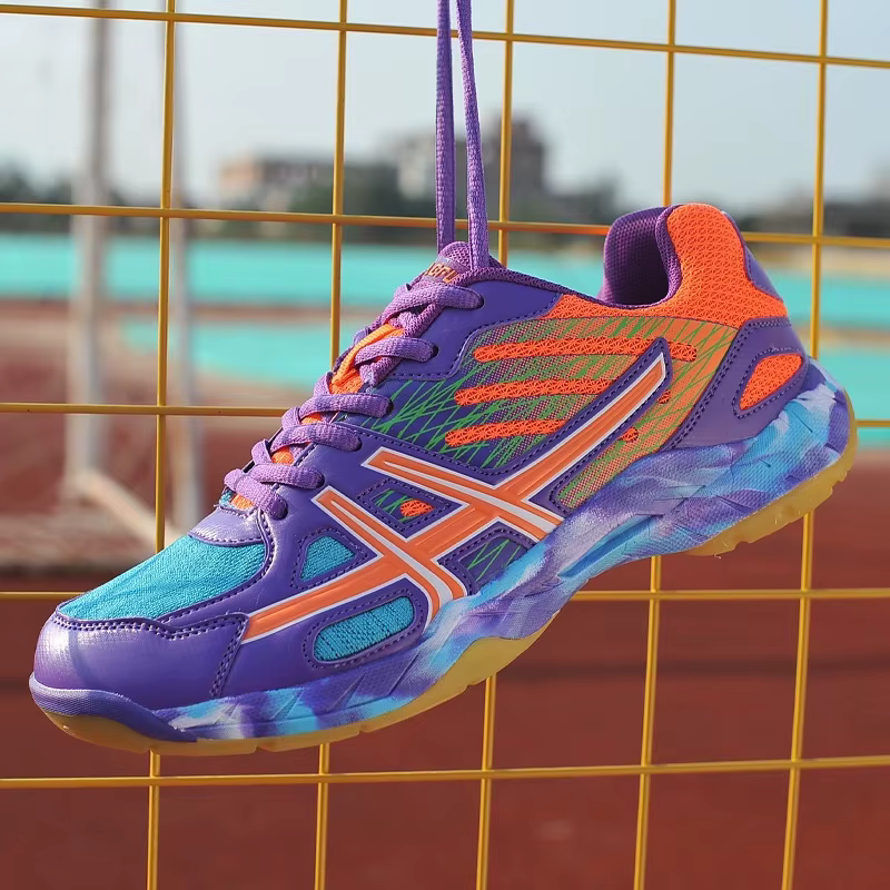 Chaussures de Badminton pour hommes et femmes, légères, respirantes, antidérapantes, résistantes à l'usure, Tennis de Table, chaussures de sport d'intérieur