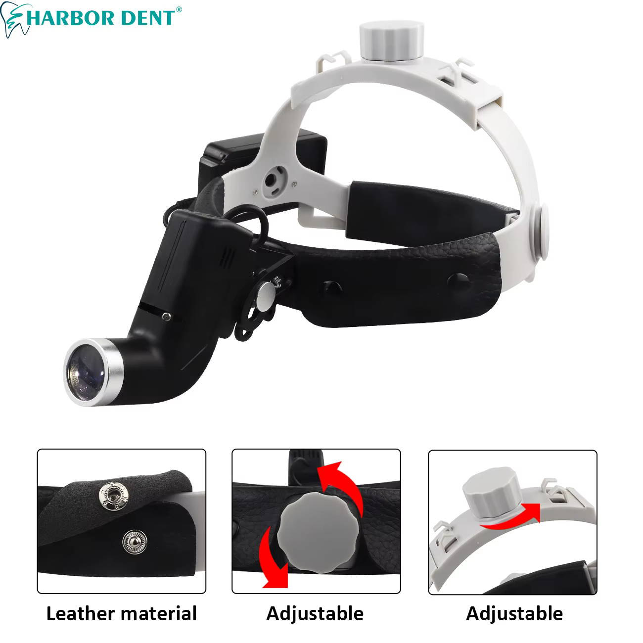 Lampe frontale dentaire à LED