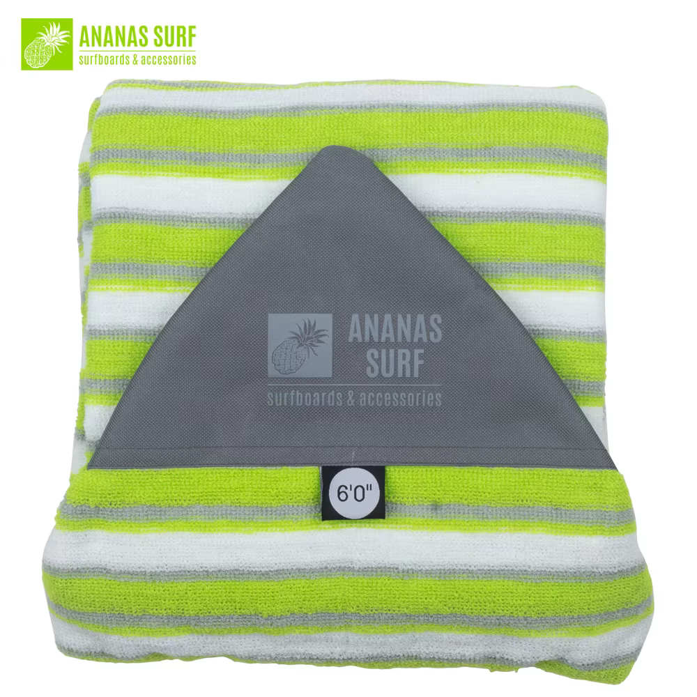 Ananas Surf Surfboard Sock, Soft Cover Bag, Kite Wakesurf Foil Board Protective Fabric, Point Antarctique, 6'0 ", 185 cm