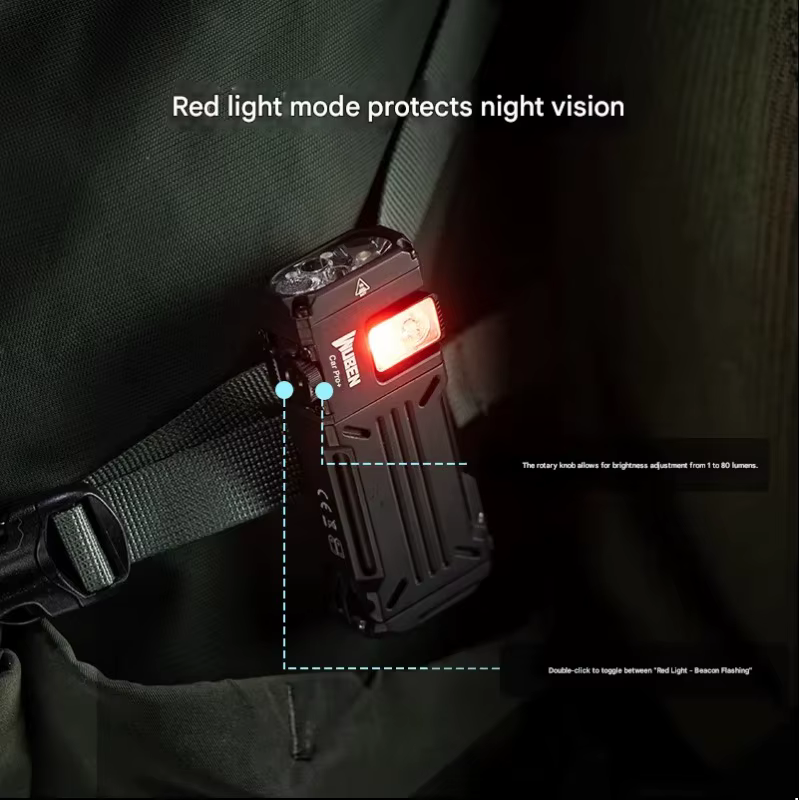WUBEN X2 Pro + lampe de poche LED EDC