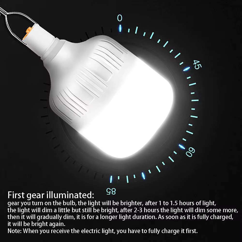 Lampes de Camping portables lampe Rechargeable lumière LED lanterne ampoule de secours tentes haute puissance éclairage