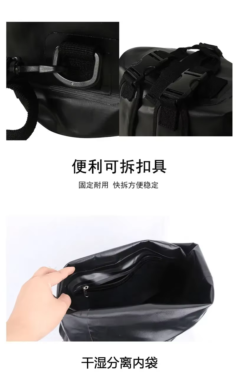 Sac à dos étanche avec fermeture à roulettes robuste