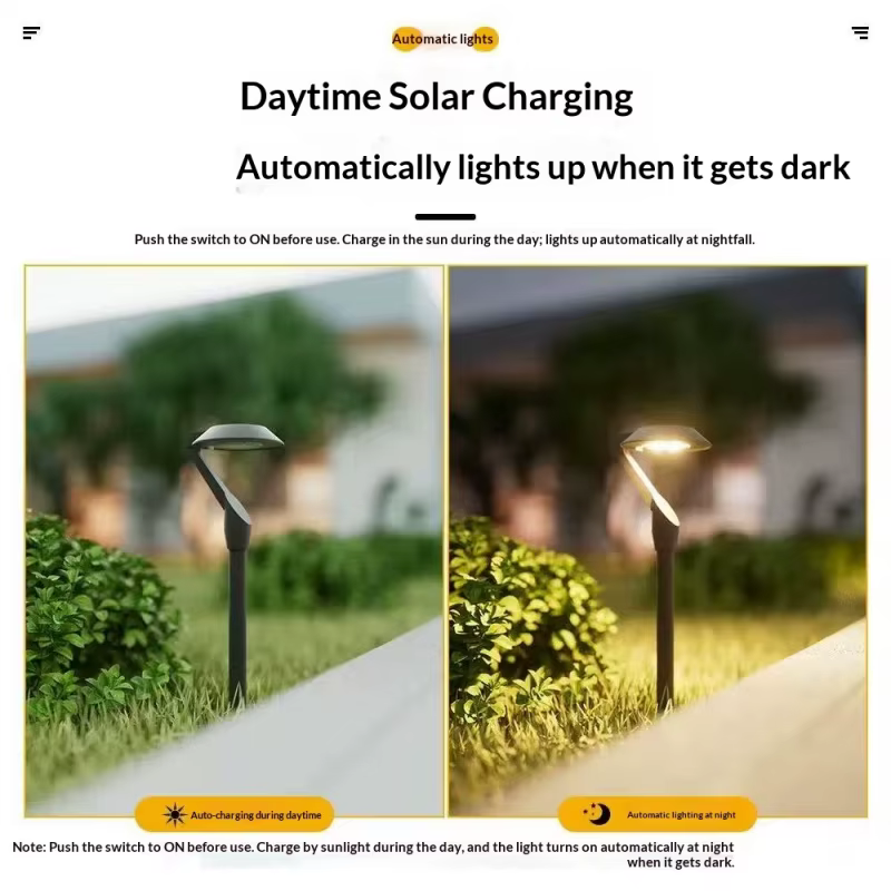 Lampe solaire à économie d'énergie