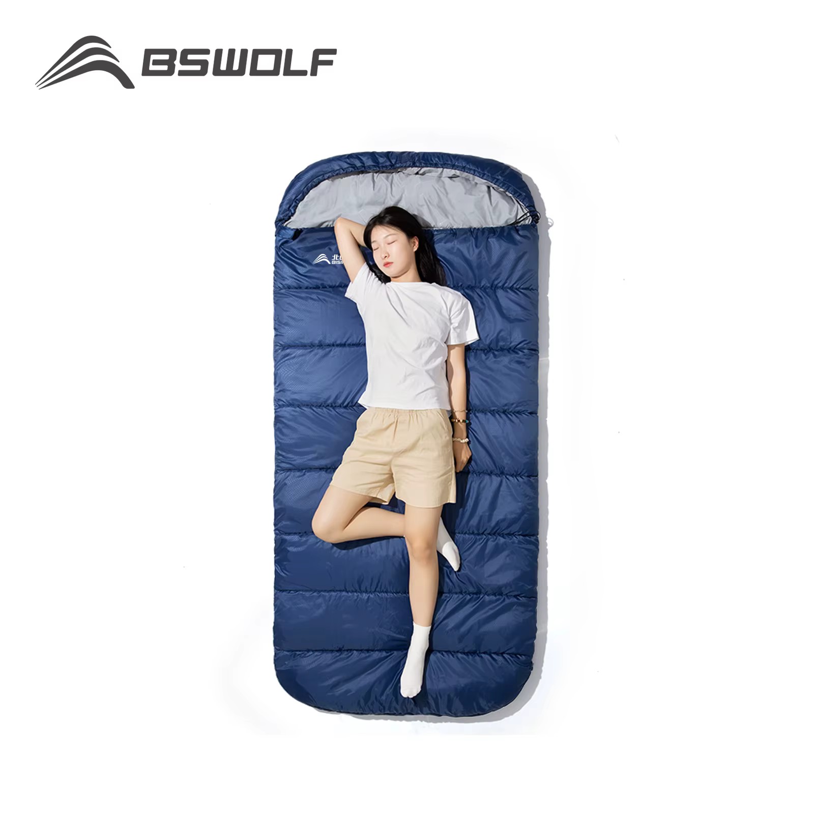 BSWolf grand sac de couchage de Camping léger 3 saisons ample élargir longue taille sac