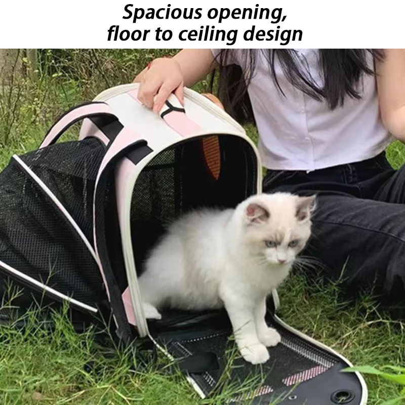Grand Sac à Dos Extensible pour Chat