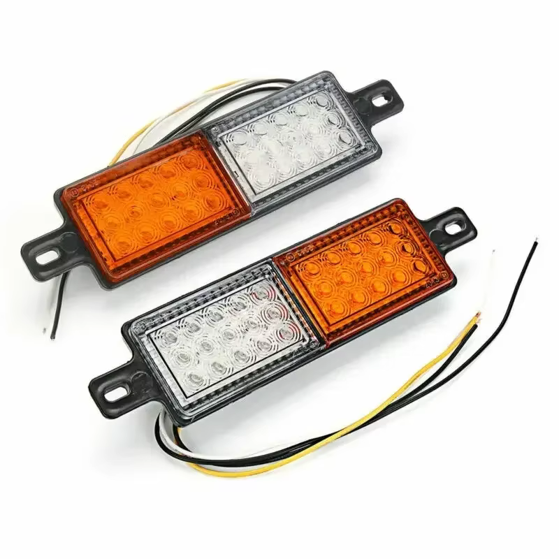 2 pièces indicateur LED feu de parc universel 30 LED Bullbar indicateur avant feu de position latéral pare-chocs avant feu de stationnement nouveau