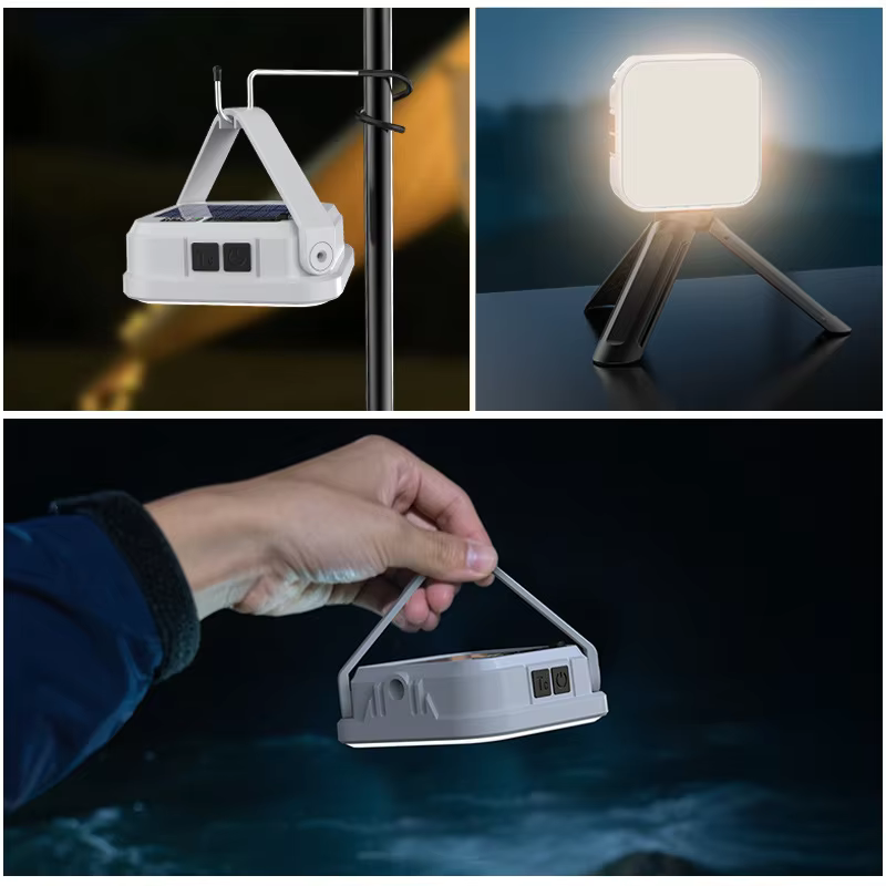 Lampe solaire portable de camping