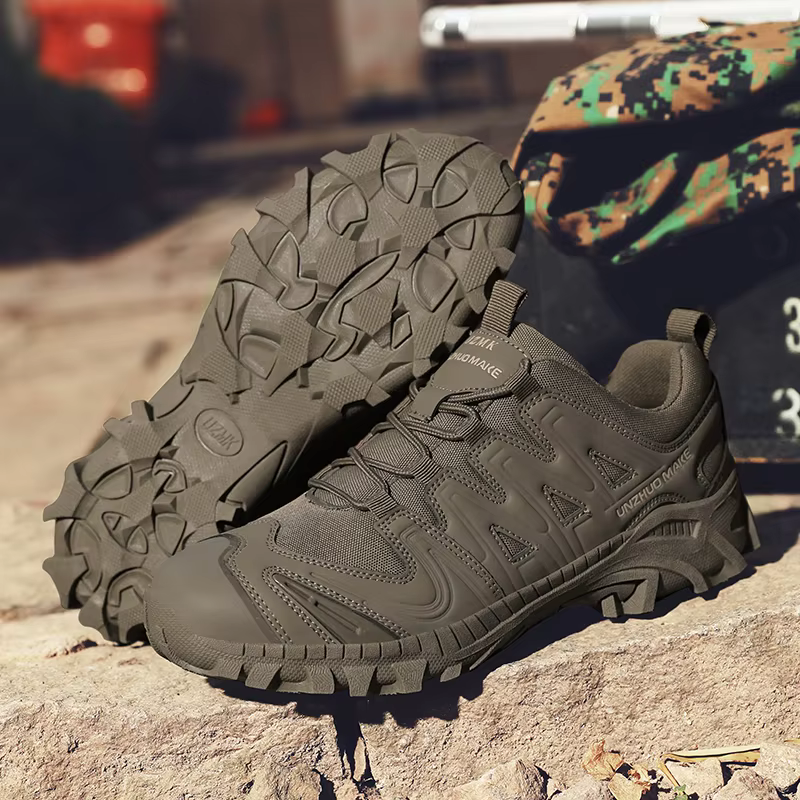 Hommes chaussures de randonnée anti-dérapant bas bottes tactiques