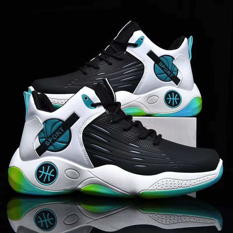 Chaussures de course pour hommes, doublées polaire, décontractées, style basketball, légères, en cuir synthétique, nouvelle collection automne-hiver, sport