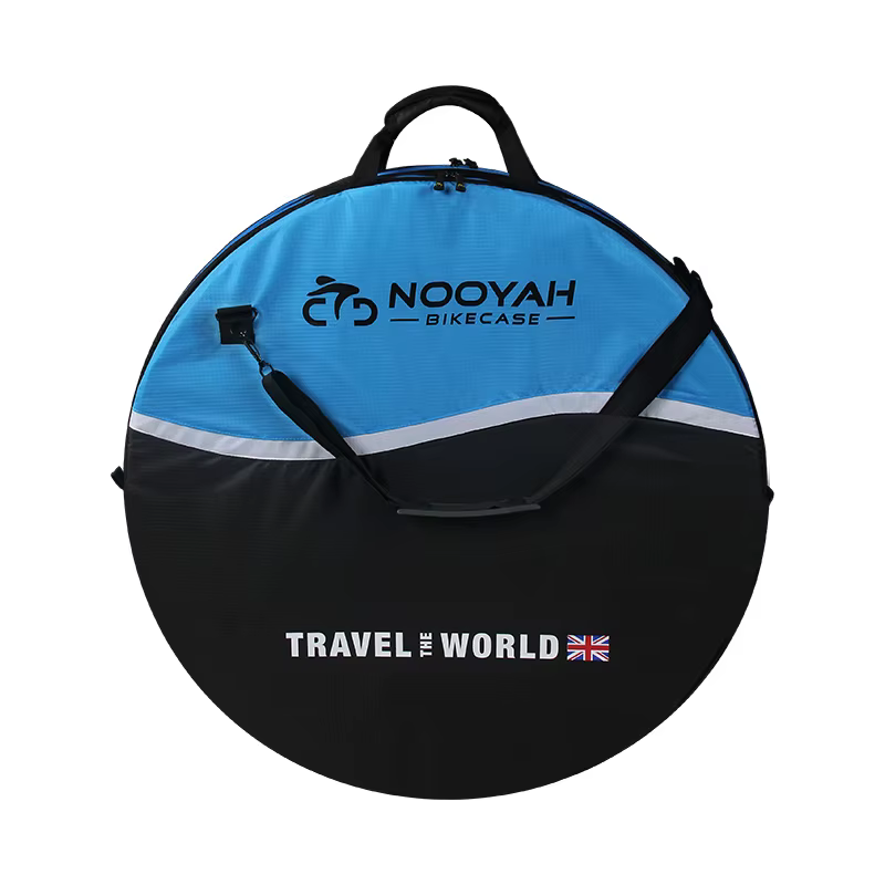 NOOYAH Sac de Roue de Vélo Sac de Transport de Vélo pour VTT Protection de Roue de Vélo de Route 3 Couches Pack de Pneu de Secours 2 en 1 Accessoires de Vélo