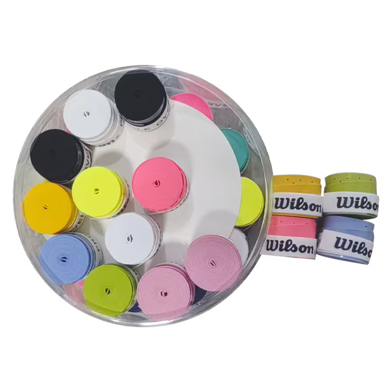 30 Pièces de surpoignées Wilson originales antidérapantes pour raquettes de tennis