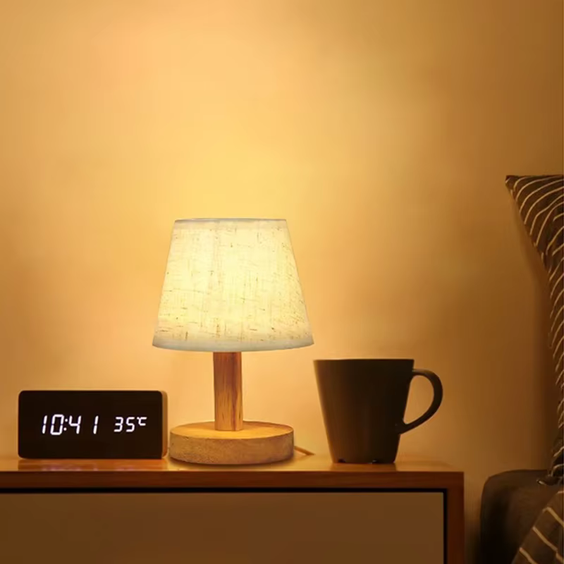 Lampe de Table plissée nordique bricolage pliable 5V USB 220V Art atmosphère chambre chevet veilleuse maison décorer lampes de bureau