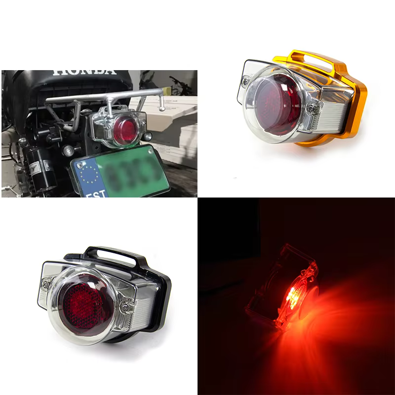 Pour Honda C50 C60C singe gorille singe 50/100 Zoomer Blaze moto Led arrêt arrière feu arrière ampoule de frein feux arrière signaux lampe