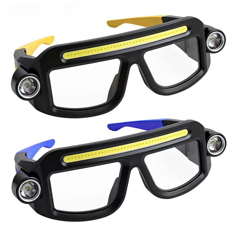 Lampe frontale LED COB rechargeable TYPE C, étanche, légère, à angle réglable, pour l'entretien et la réparation automobile