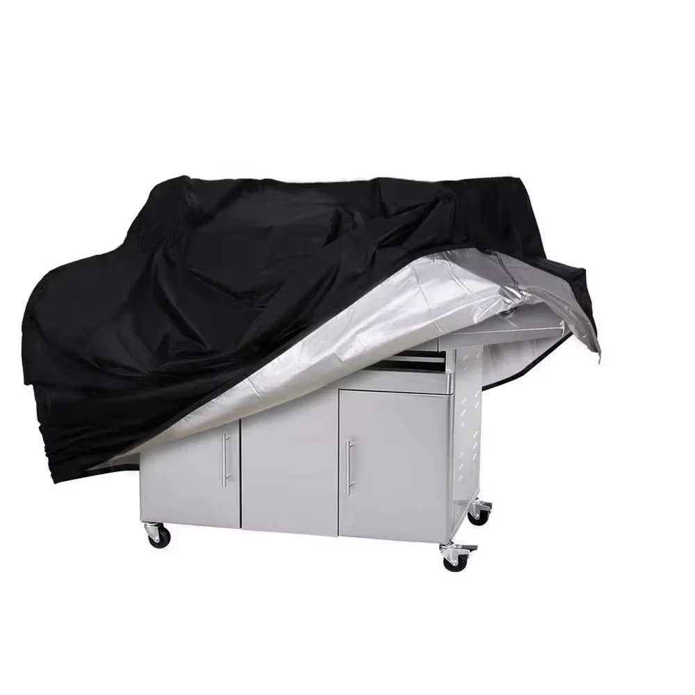 Housse de Barbecue d'extérieur, 8 tailles, étanche à la poussière, Weber, robuste, protection contre la pluie, ronde
