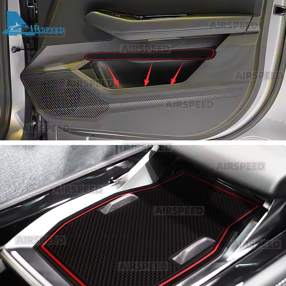 Tapis de rainure de porte de voiture